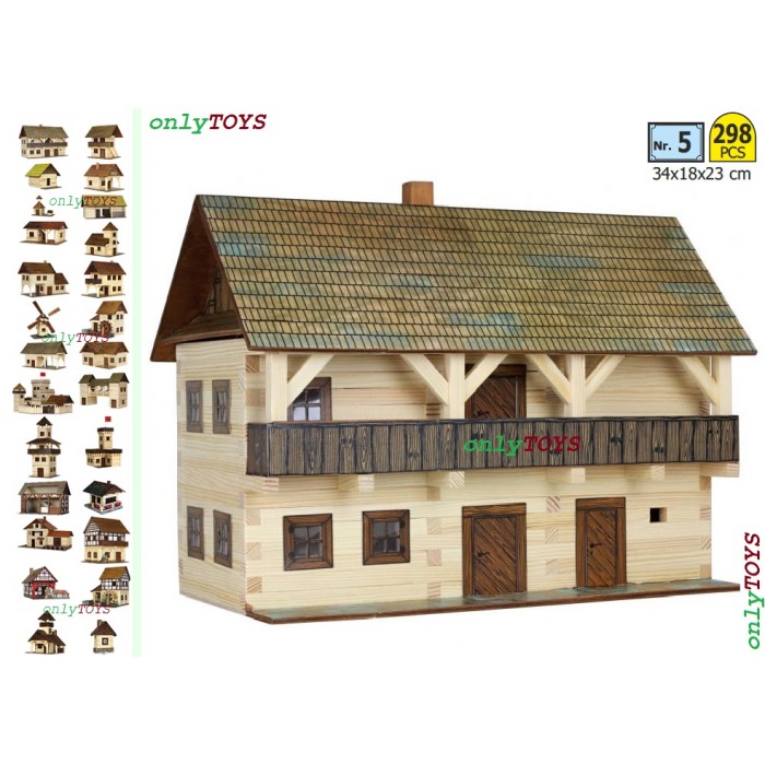 Casuta traditionala din lemn Magistratura - Tribunal